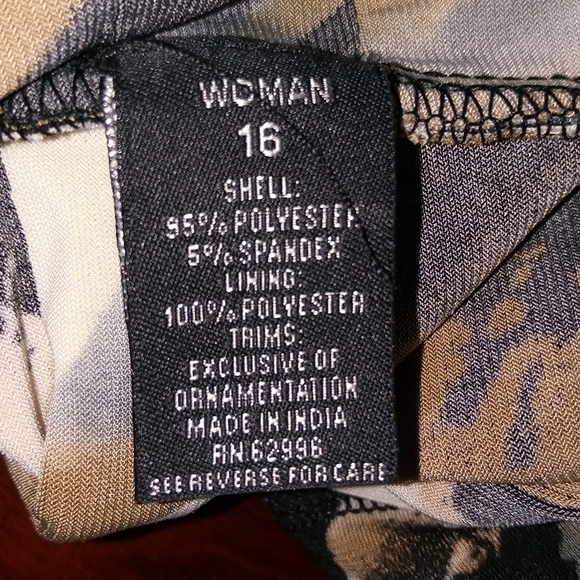 Dressbarn Collection Sz 16 XL Dress - Picture 9 of 9